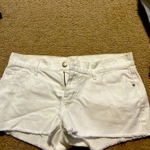 White old navy shorts size 4
